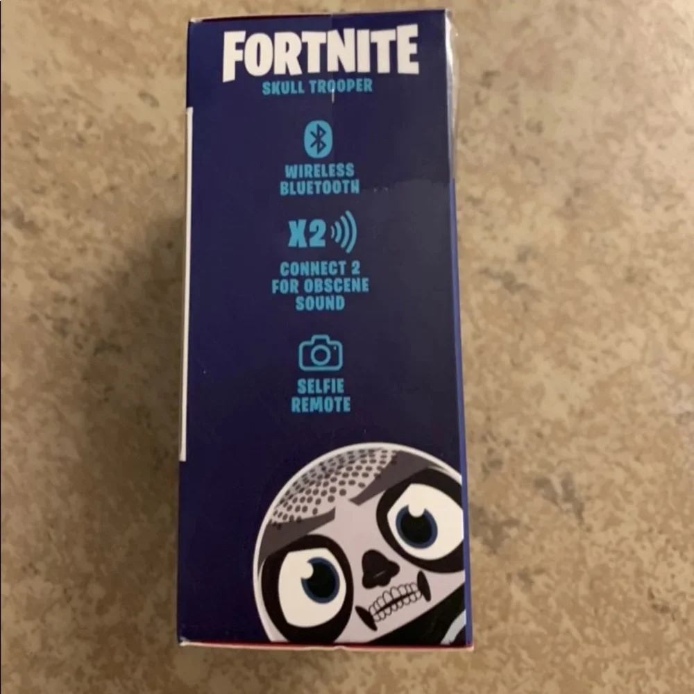 Fortnite Skull Trooper Bitty Boomer Wireless Bluetooth Speaker